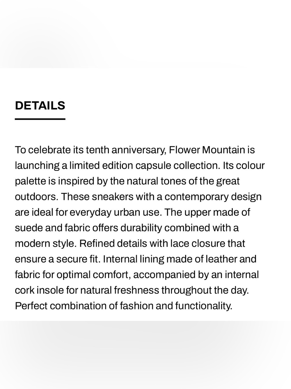 NWT Flower Mountain PUERH UNI LIMITED EDITION Suede technical fabric sneakers - Picture 6 of 15